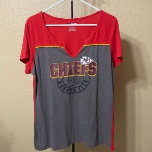 Kansas City Chiefs V-Neck Tee